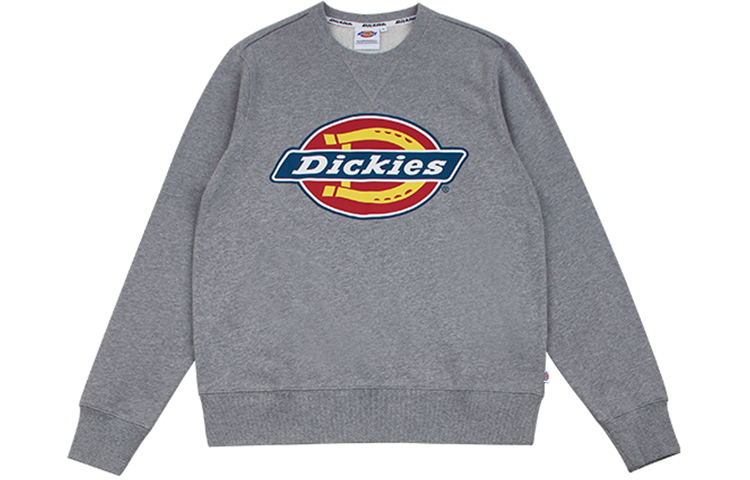 Dickies Logo Printed Casual Sweatshirt Mid Grey DK006861CQ8