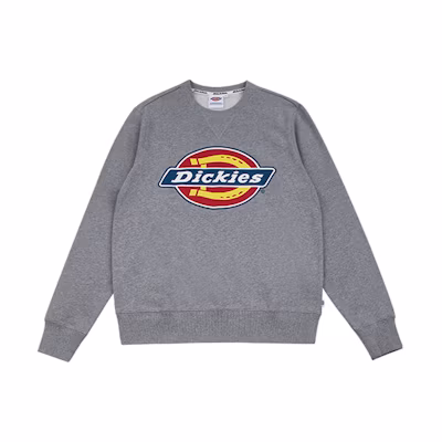 Dickies Logo Printed Casual Sweatshirt Mid Grey DK006861CQ8