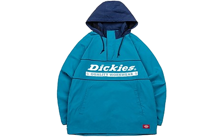 Dickies Logo Printed Hooded Jacket - Navy Blue DK008143B24