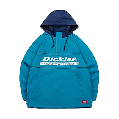 Dickies Logo Printed Hooded Jacket - Navy Blue DK008143B24