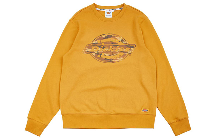 Dickies Logo Printed Long Sleeve Sweatshirt Men’s Light Brown DK008040B33