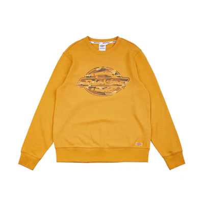 Dickies Logo Printed Long Sleeve Sweatshirt Men’s Light Brown DK008040B33