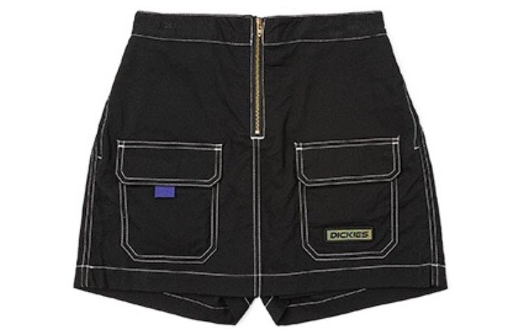 Dickies Logo Printed Workwear Skirt Shorts Black DK010328-152114