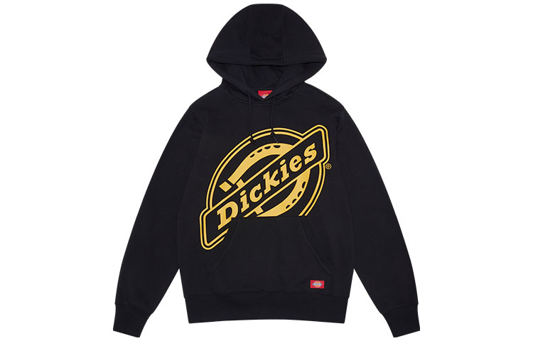Dickies Logo Pullover Hoodie Unisex Black DK007030BLK