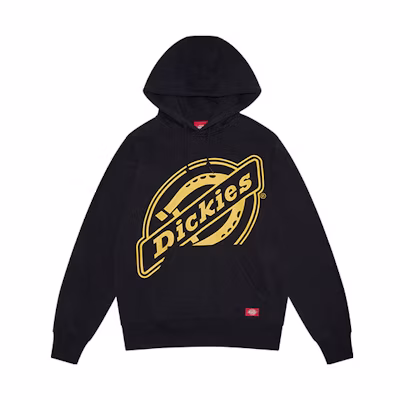Dickies Logo Pullover Hoodie Unisex Black DK007030BLK