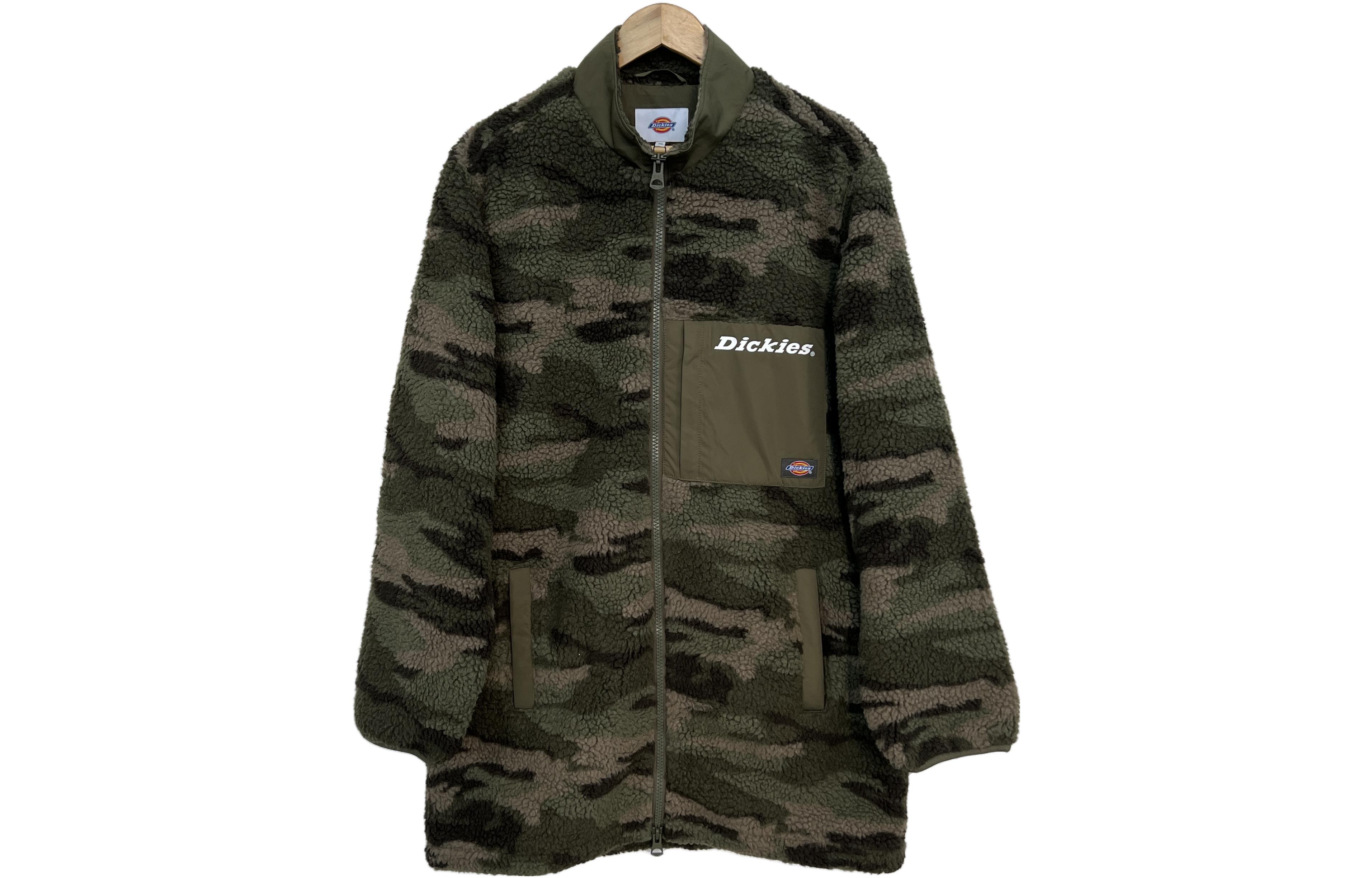Dickies Long Fleece Coat with Sherpa Lining DK008020B321