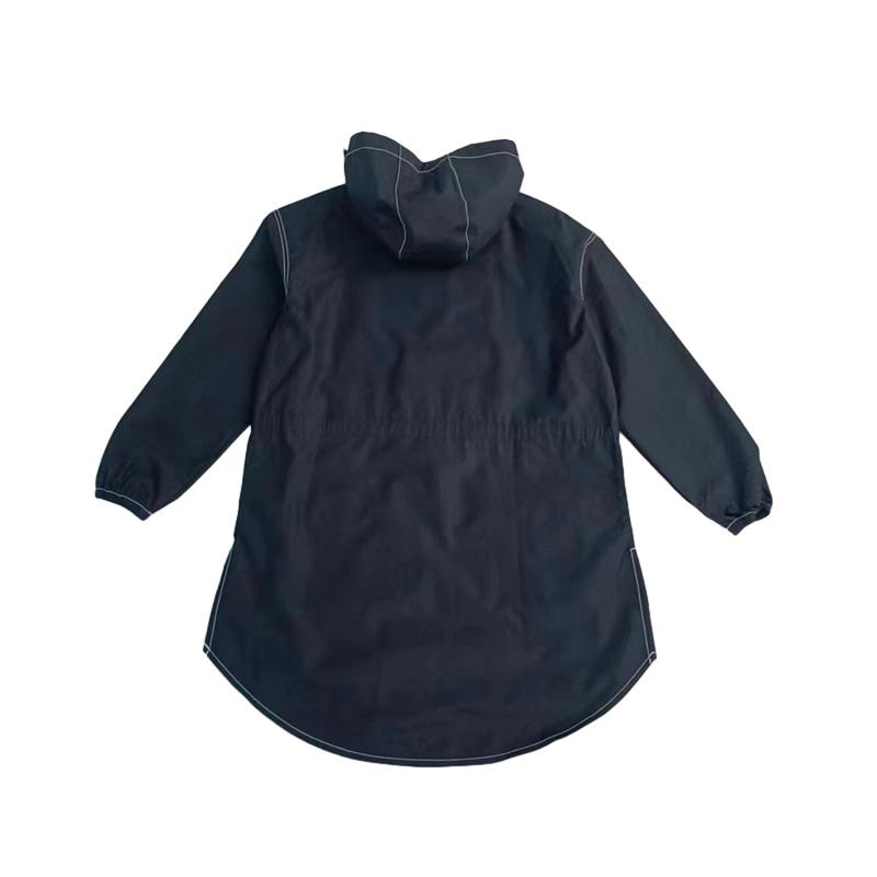 Dickies Long Padded Hooded Jacket Unisex Black DK008097BLK11