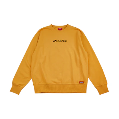 Dickies Loose-Fit Letter Print Sweatshirt Beige DK008153B33
