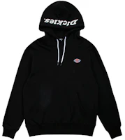 Dickies Loose Fit Embroidered Badge Black Hoodie DK008202BLK Dickies Loose Fit Embroidered Badge Black Hoodie DK008202BLK
