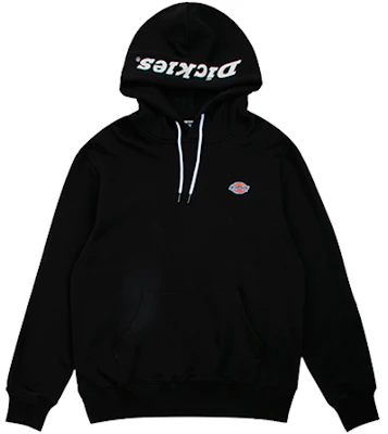 Dickies 寬鬆刺繡徽章黑色連帽衫 DK008202BLK Buy Dickies 寬鬆刺繡徽章黑色連帽衫 DK008202BLK