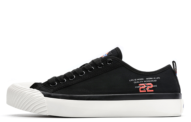 Dickies Low-Top Canvas Sneakers Black 203M50LXS99 Black