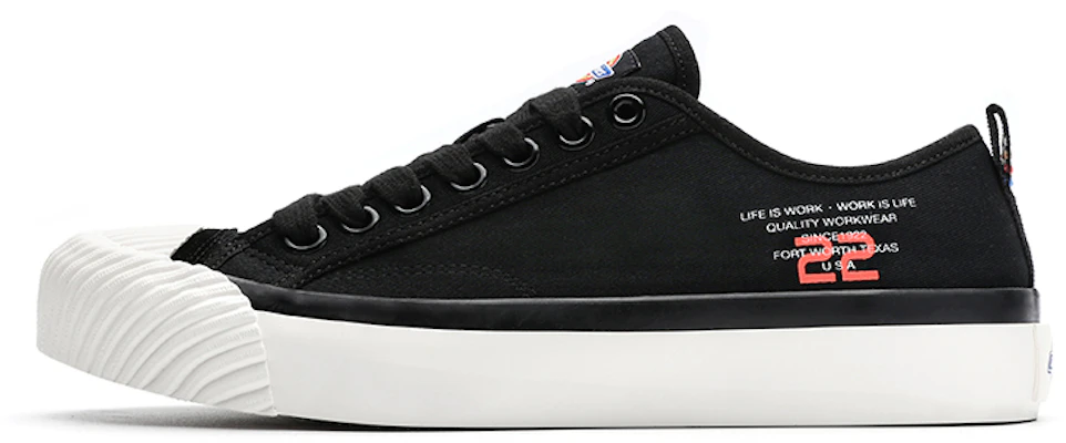 Dickies Low-Top Canvas Sneakers Black 203M50LXS99 Black Buy Dickies Low-Top Canvas Sneakers Black 203M50LXS99 Black