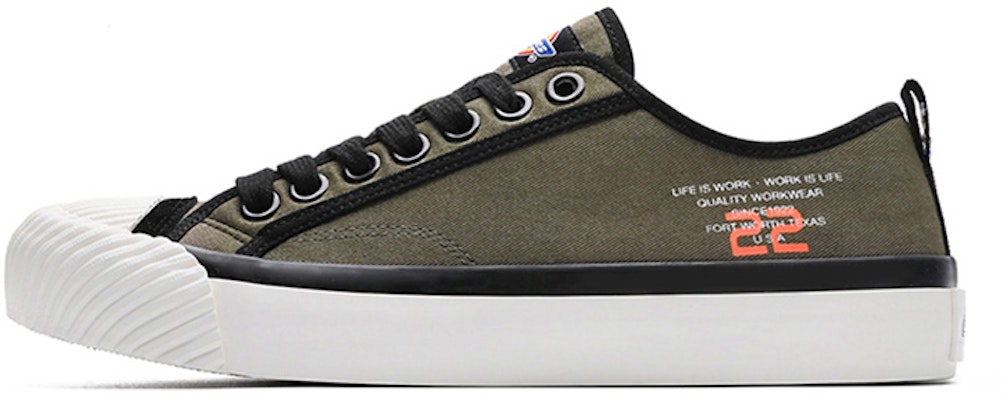Dickies Low-Top Durable Casual Canvas Shoes Army Green 203M50LXS99 Army Green Buy Dickies Low-Top Durable Casual Canvas Shoes Army Green 203M50LXS99 Army Green
