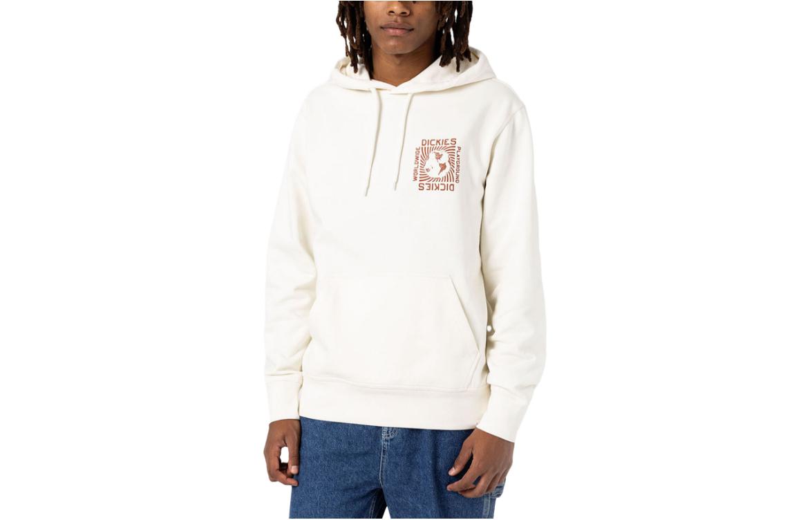 Dickies Marbury Graphic Hoodie Loose Fit Pullover White TWR27-WH