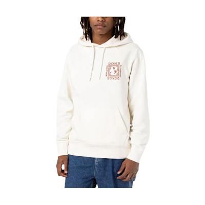 Dickies Marbury Graphic Hoodie Loose Fit Pullover White TWR27-WH