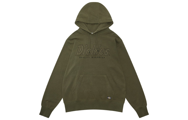 Dickies Men’s Military Green Embroidered Logo Hoodie DK009448MGR