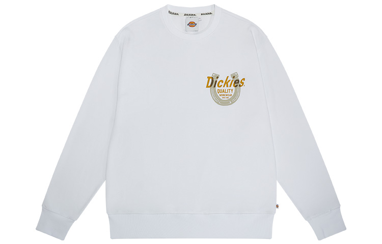 Dickies Minimalist Letter Print Casual Sweatshirt White - DK009450C4D