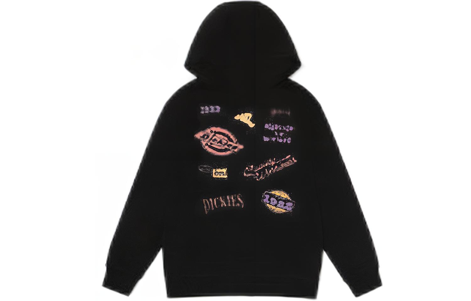 Dickies Multi-Pattern Graphic Sweatshirt Unisex Black DK010385BLK