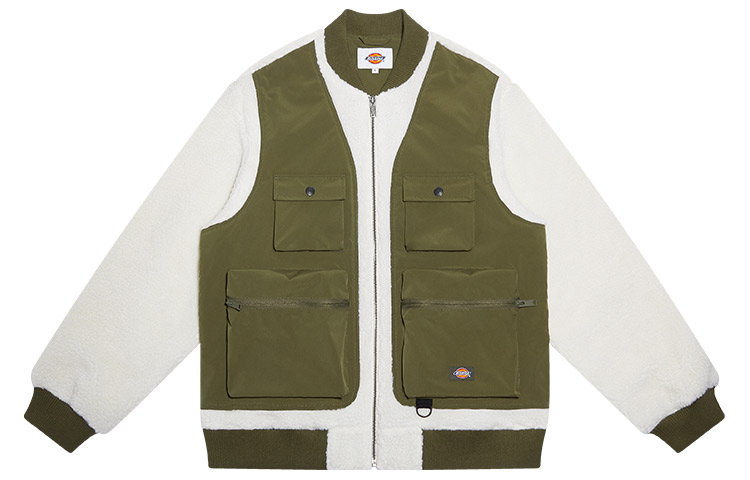 Dickies Multi-Pocket Patchwork Jacket Army Green DK009488C10