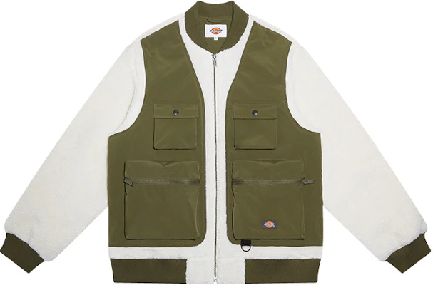 Dickies Multi-Pocket Patchwork Jacket Army Green DK009488C10 Buy Dickies Multi-Pocket Patchwork Jacket Army Green DK009488C10