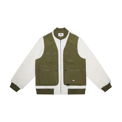 Dickies Multi-Pocket Patchwork Jacket Army Green DK009488C10