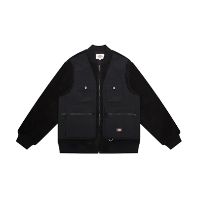 Dickies Multi-Pocket Workwear Jacket Black Men’s DK009488BLK