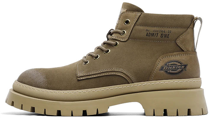 Dickies Nubukleder-Stiefel im zweifarbigen Mid-Cut-Design, Beige 233M50LXS41A Apricot Color Buy Dickies Nubukleder-Stiefel im zweifarbigen Mid-Cut-Design, Beige 233M50LXS41A Apricot Color