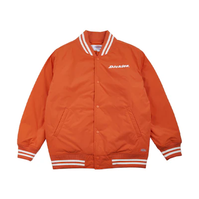 Dickies Orange Jacket with Letter Logo Print DK008017OG8