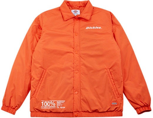 Dickies 橘色翻領寬版教練外套 DK008008OG81 Buy Dickies 橘色翻領寬版教練外套 DK008008OG81