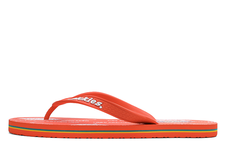 Dickies Orange Soft Comfortable Flip-Flops Casual Beach Sandals. 212M50LXS51 Orange Color