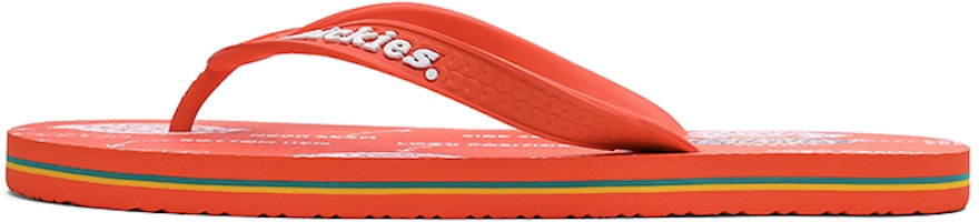 Dickies Orange Soft Comfortable Flip-Flops Casual Beach Sandals. 212M50LXS51 Orange Color Dickies Orange Soft Comfortable Flip-Flops Casual Beach Sandals. 212M50LXS51 Orange Color