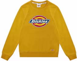 Dickies Orange Sweatshirt with Front Logo Print Casual Style DK008714C01 Dickies Orange Sweatshirt with Front Logo Print Casual Style DK008714C01
