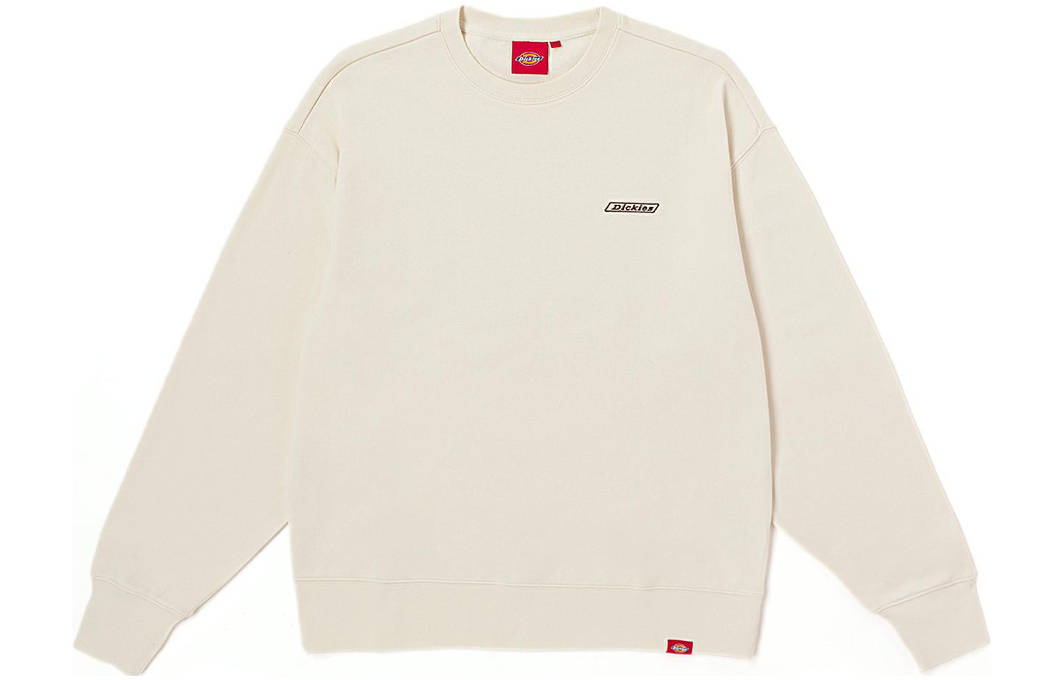 Dickies Oversized Unisex Crewneck Sweatshirt in Cream White DK012560-C4D