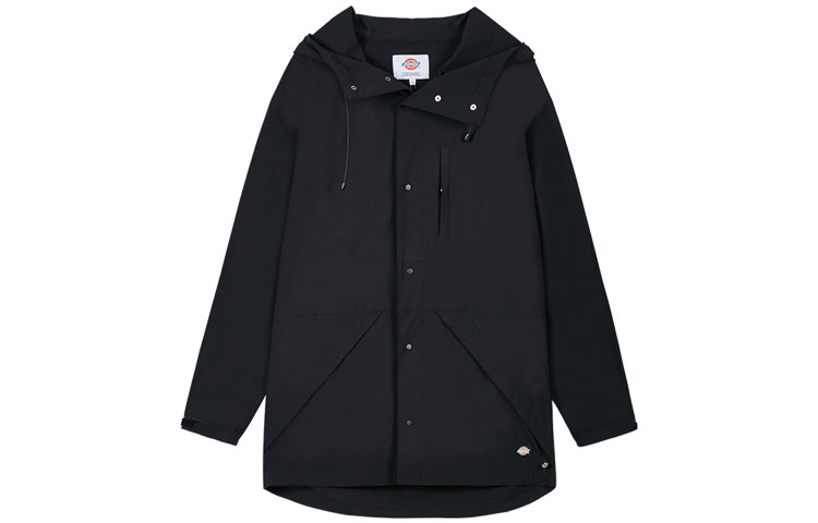 Dickies Packable Lightweight Tech Hooded Jacket Black Casual Wear DK006137CC2