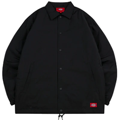 Dickies Padded Coach Jacket with Back Logo Print DK008132BLK Buy Dickies Padded Coach Jacket with Back Logo Print DK008132BLK