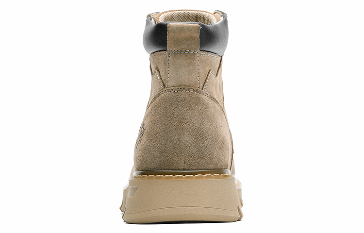 Shop Dickies 驼色增高休闲工装靴 DKCMS1092