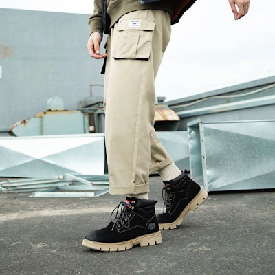 Dickies 黑色厚底马丁靴 204M50LXS91 Details for Dickies 黑色厚底马丁靴 204M50LXS91
