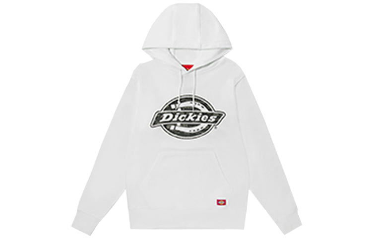 Dickies Printed Logo Hoodie Unisex White DK010396C4D