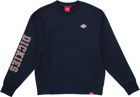 Dickies Pullover Hoodie Navy Blue with Logo Print Design DK012600CG7 Buy Dickies Pullover Hoodie Navy Blue with Logo Print Design DK012600CG7
