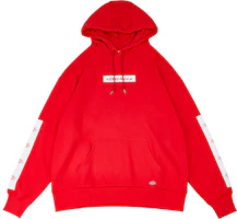 Dickies Red Printed Hoodie DK007566EA70 Dickies Red Printed Hoodie DK007566EA70