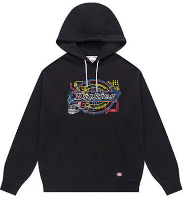 Dickies Relaxed Fit Pullover Sweatshirt Hitam dengan Cetakan Silikon DK011043BLK Buy Dickies Relaxed Fit Pullover Sweatshirt Hitam dengan Cetakan Silikon DK011043BLK