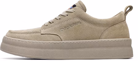 Dickies Retro Beige Leather Low-Top Skate Shoes 223M50LXS19B Beige Color Dickies Retro Beige Leather Low-Top Skate Shoes 223M50LXS19B Beige Color