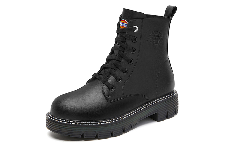 Dickies Retro High-Top Martin Boots 'Black' 圖 2