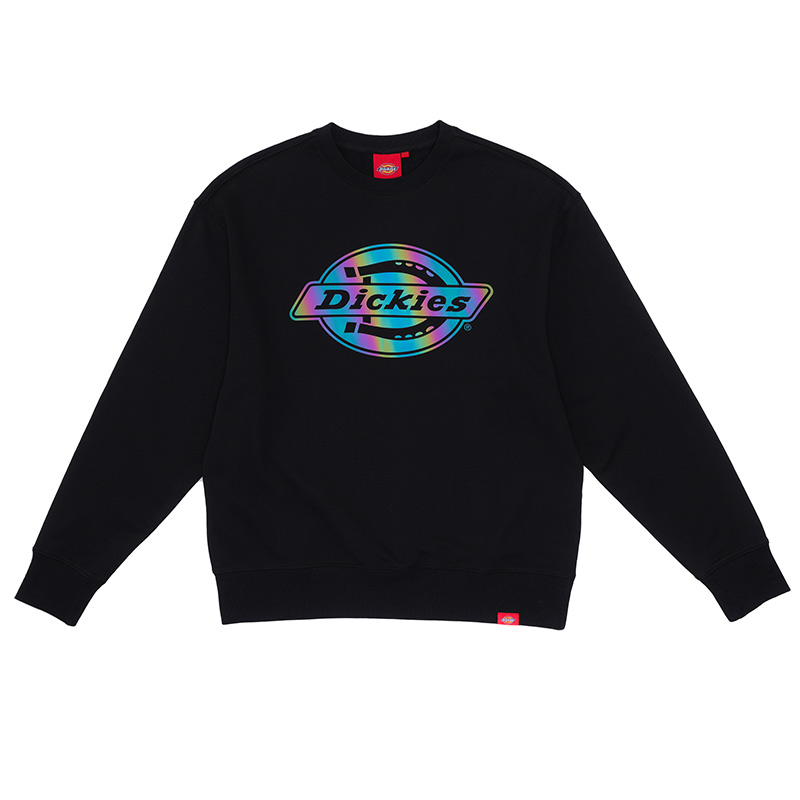 Dickies Retro Logo Crewneck Sweatshirt Black DK012596BLK