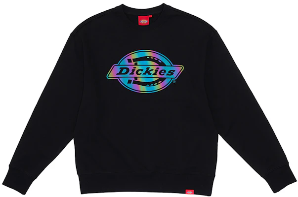 Dickies Retro Logo Crewneck Sweatshirt Black DK012596BLK Buy Dickies Retro Logo Crewneck Sweatshirt Black DK012596BLK