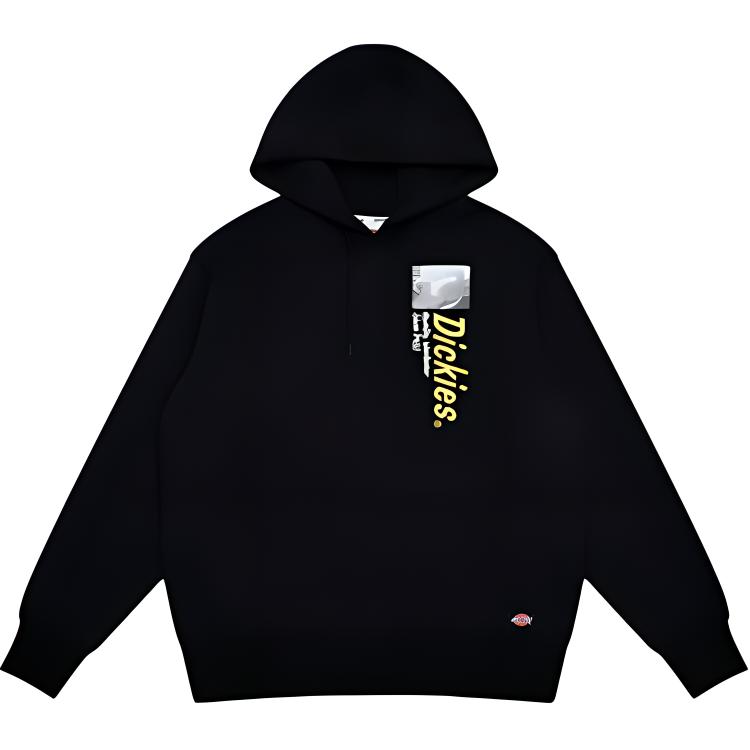 Dickies Retro Logo Embroidered Hoodie Men’s Black DK008721-BLK