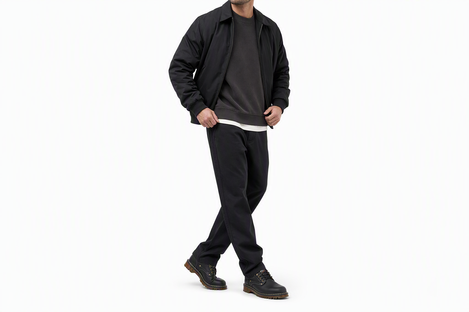 Order Bottes Basses Dickies Retro Martens ''Noir'' 193M50LXS95