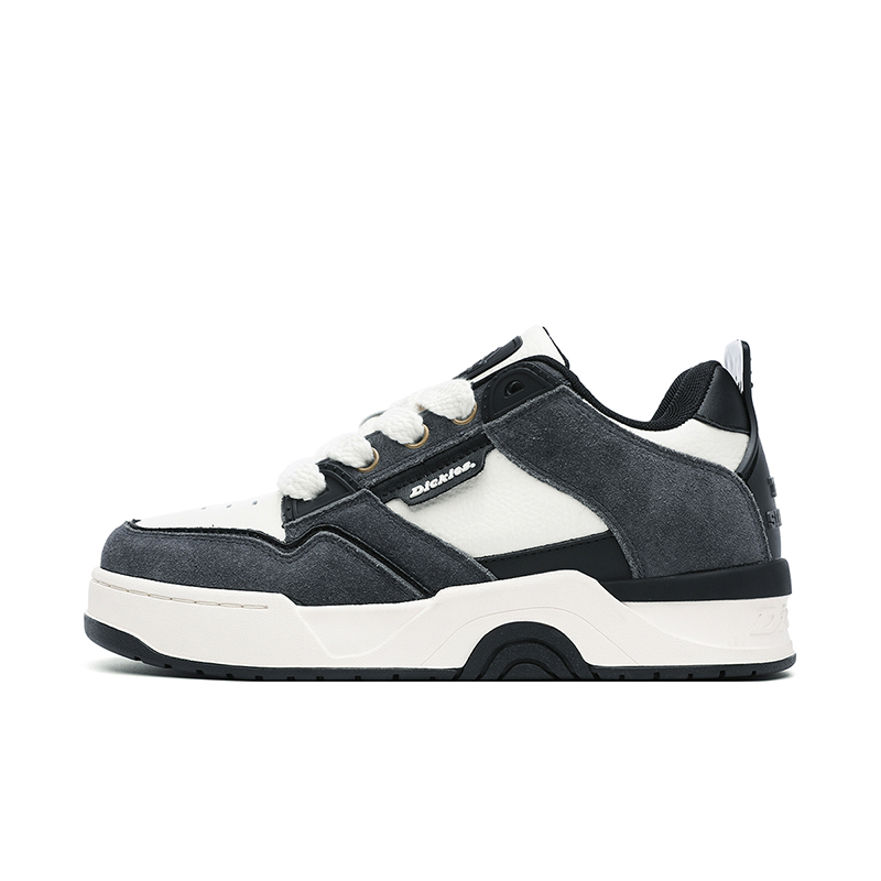 Dickies Retro Low-Top Skate Shoes Black - Stylish & Durable Casual Wear 241M50LXS52C Cement Gray White