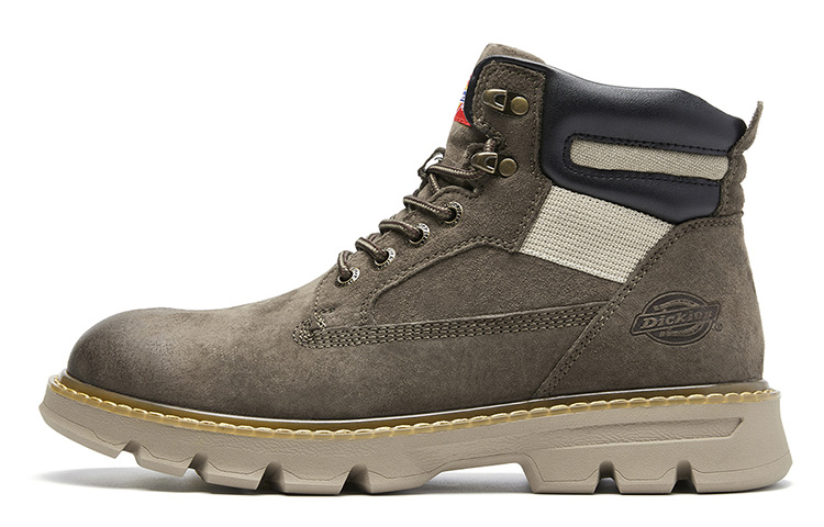 Dickies Retro Platform Simple Martin Boots Tan Color DKCMS1086 Camel Color