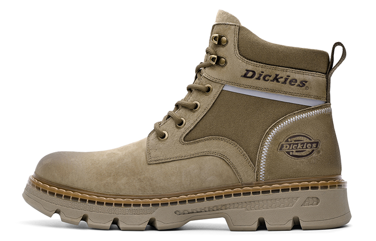 Dickies Retro Splicing Casual Durable Comfort Workwear Boot 'Light Brown' 214M50LXS15